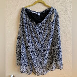 NOTATIONS Black And White Skirt NWT 🌴